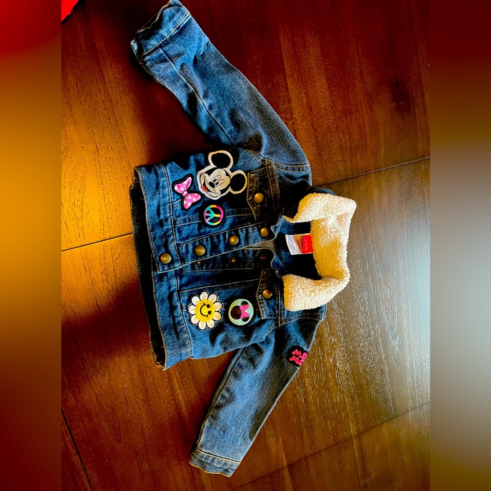 Minnie mouse 2t denim jacket